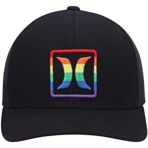 Hurley Pride Icon Trucker Snapback Hat